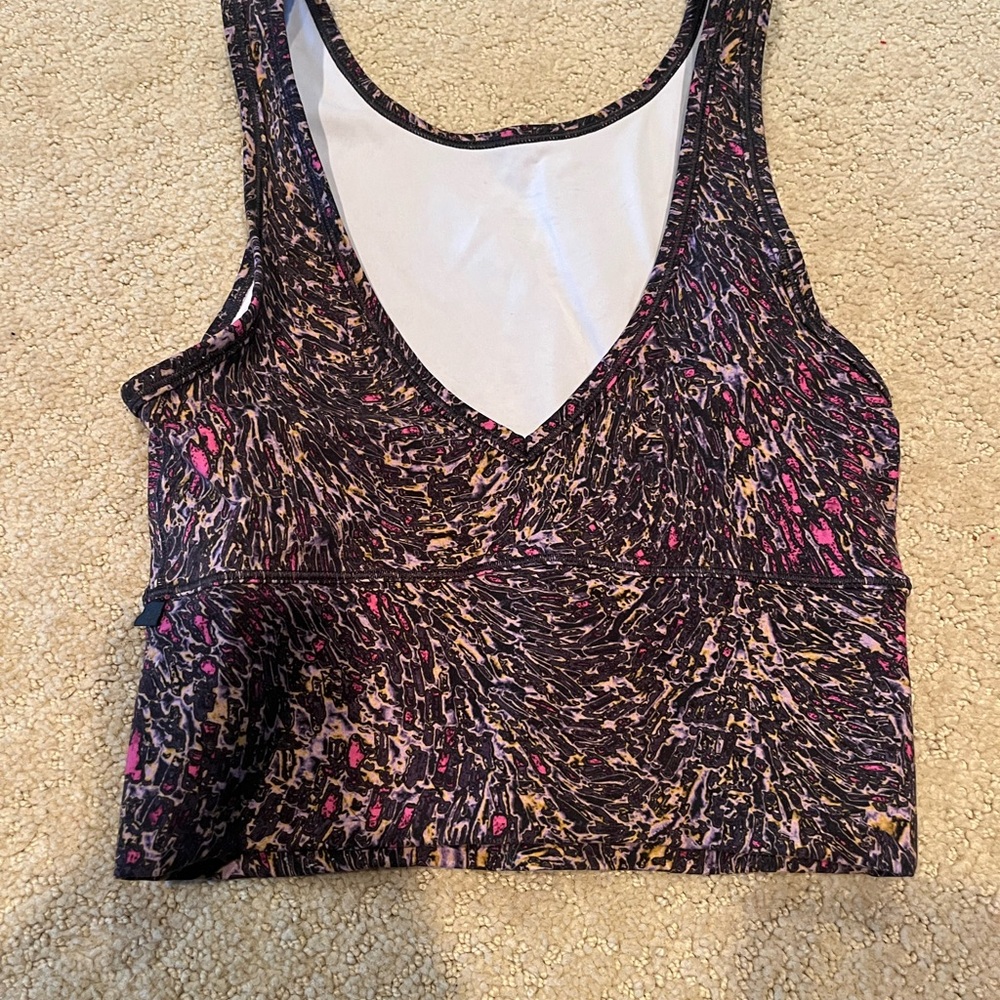 Women's Multicolor Sleeveless Top